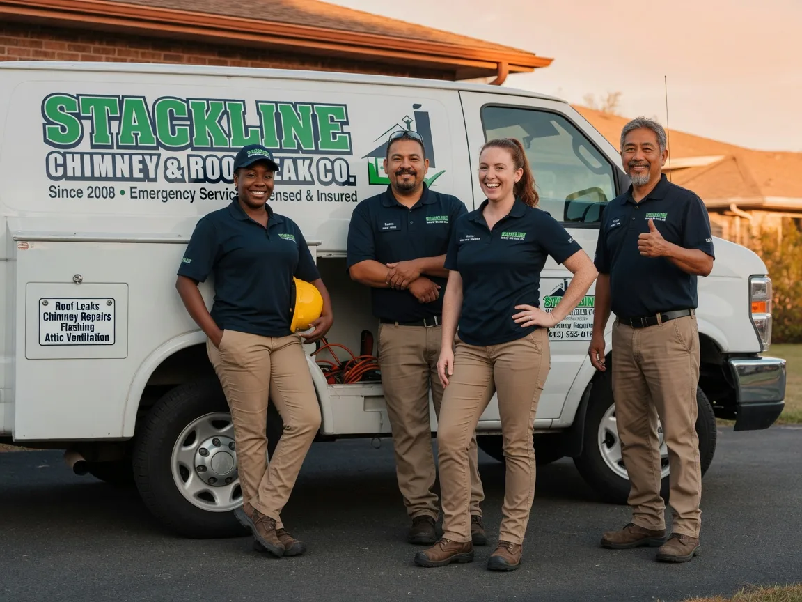 Chimney flashing repair company in Cairo, OH